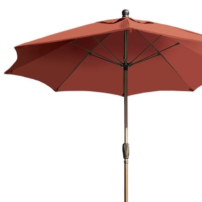 Fiberbuilt 11' Octagon Market Umbrella, Pulley System, Premium Colors ...