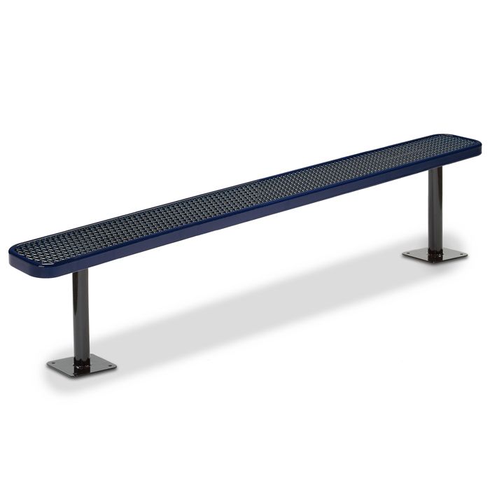希少モデル B_ant Ventura 451 Steel Anova Victory 8' Expanded Steel Flat Bench, Traditional Edge