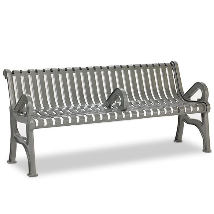 Anova Rendezvous 6' Contour Bench with Center Armrest | L1360A