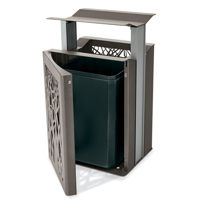 Anova Airi Stix 45-Gal. Trash Receptacle with Side Door | AE2645CT-STX