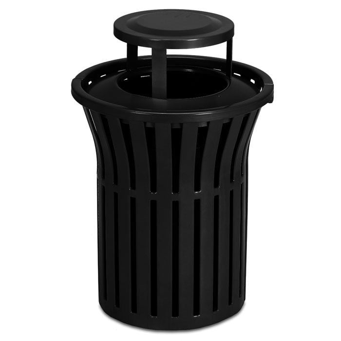 Anova Rendezvous 40 Gallon Trash Receptacle, Open Hood Top | L1383OH