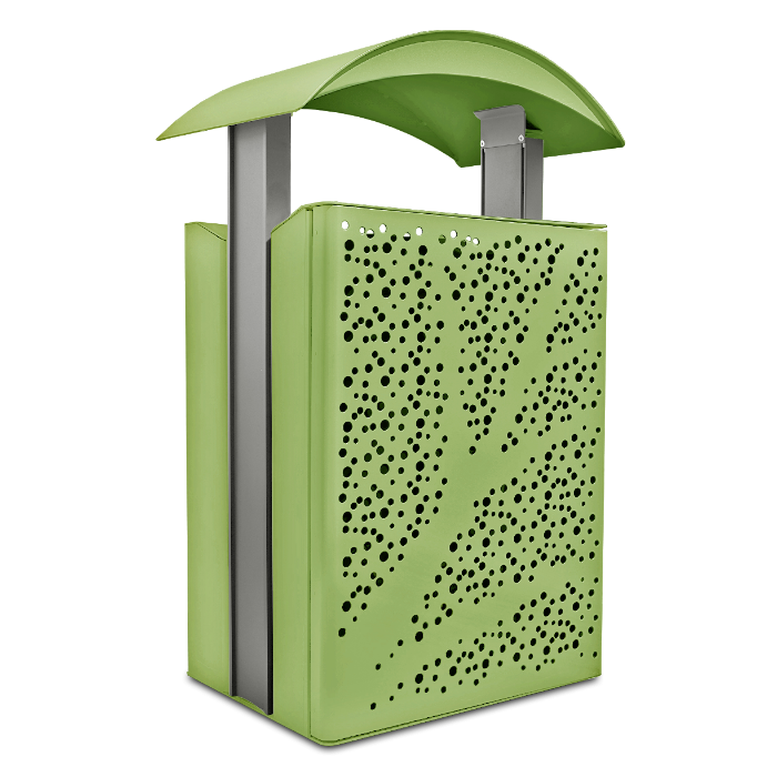 Anova Airi Standard 45-Gal. Trash Receptacle with Side Door | AE2645CT