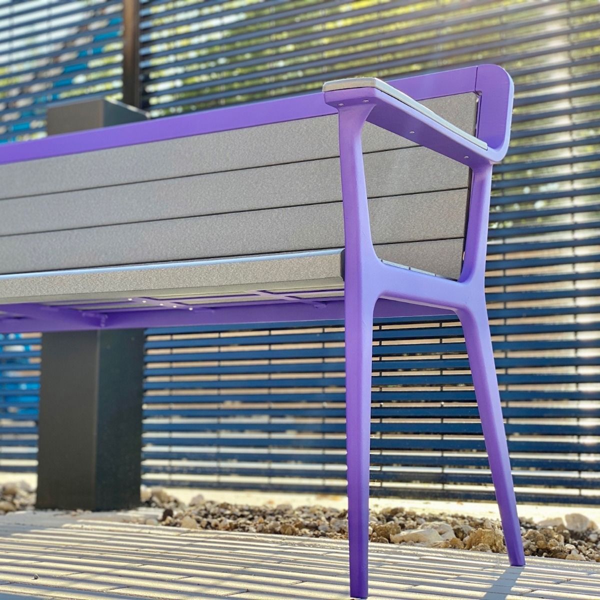 Anova Elevation 6' Recycled Plastic Bench | ELV80R