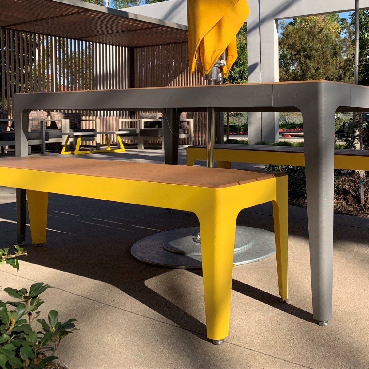 Anova Mixx 5' Recycled Plastic Flat Bench | MIX2960R