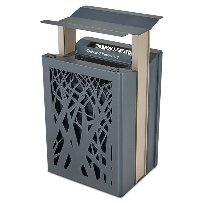 直筆サイン入り フラワーカンパニーズ LIVE TRASH RARE TRASH Vintage Turquoise Teal Aqua Mid Century Modern Trash/garbage Can