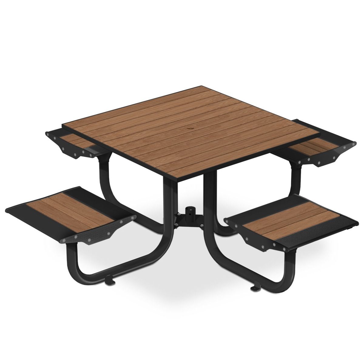 Anova Beacon Hill Recycled Plastic Table , 4 Flat Seats | BH1841R
