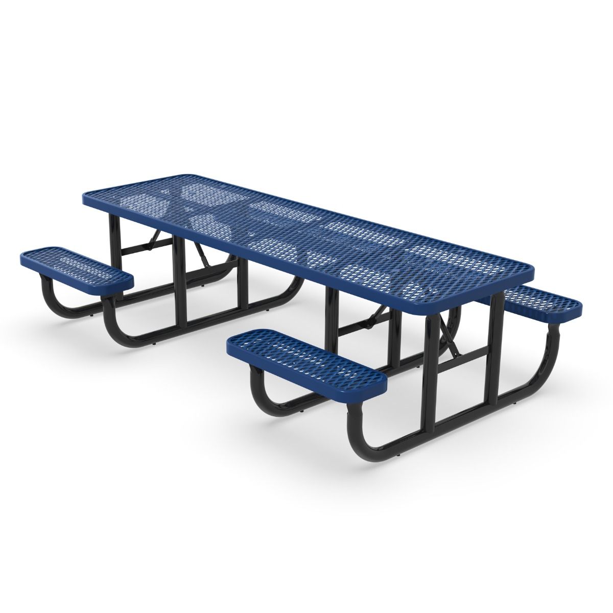 ANOVA 8' Rectangular Expanded Steel Elementary ADA Table, Portable