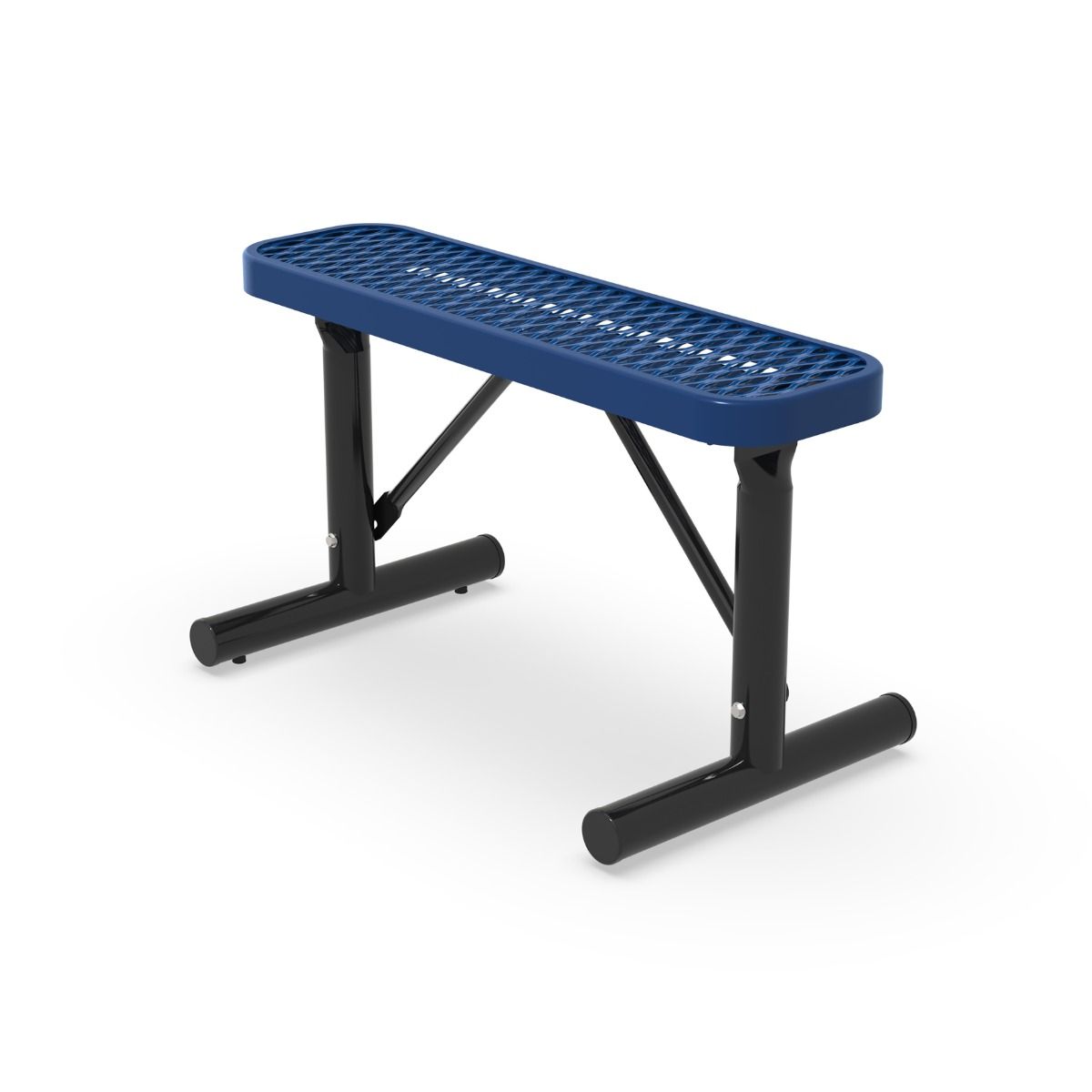 Anova Victory 3' Expanded Steel Flat Elementary Bench, Portable
