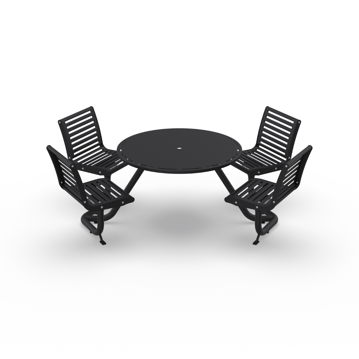 Anova Exposition ADA Table with 4 Contour Seats | LEX1640