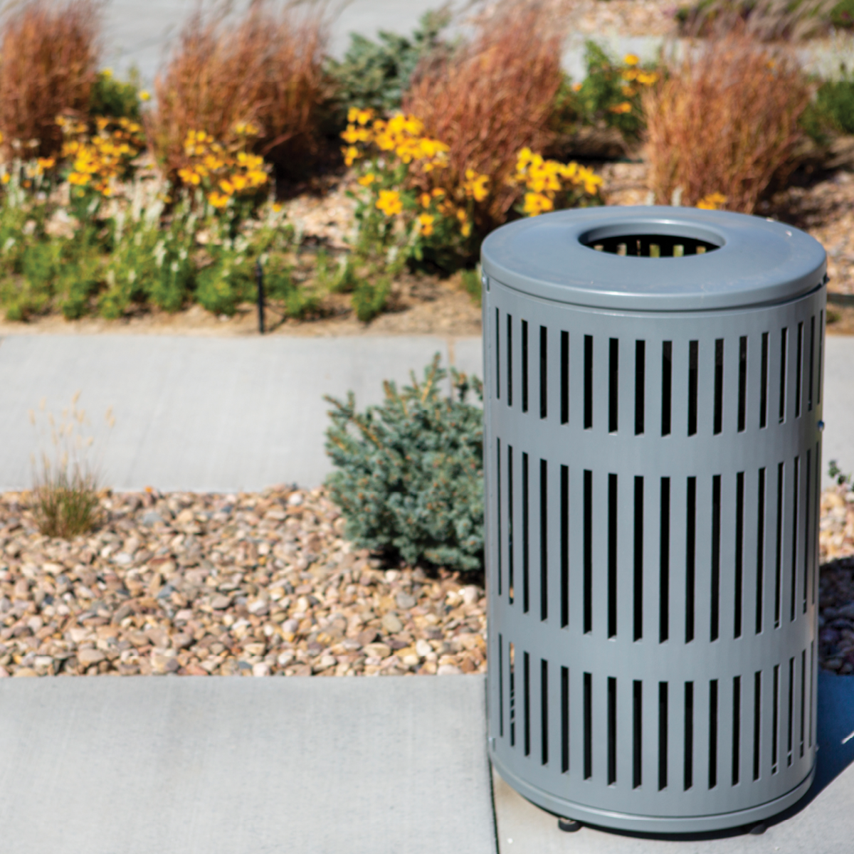 Anova Metrix 50 Gallon Trash Receptacle, Side Door | L2006