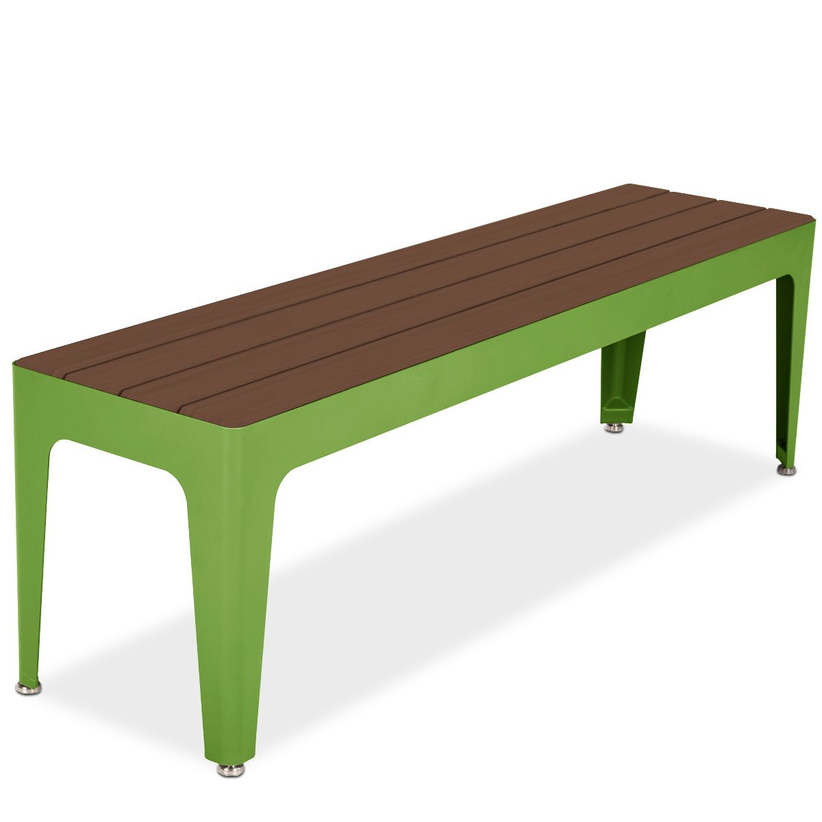 Anova Mixx 5' Recycled Plastic Flat Bench | MIX2960R