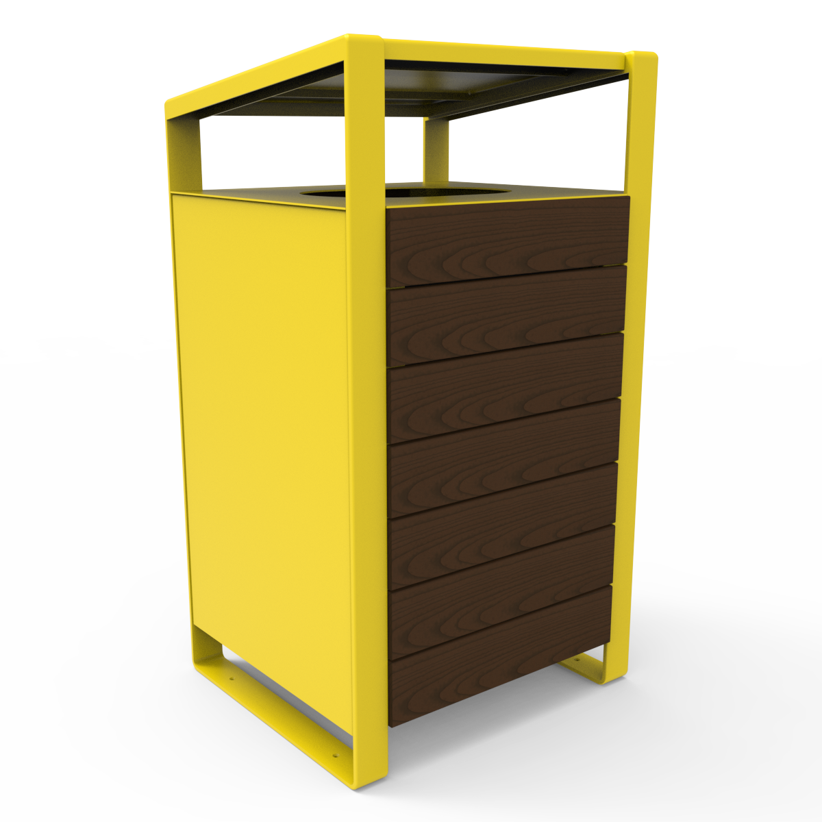 Anova Vibe 45 Gallon Thermory Trash Receptacle with Bonnet Top| RLA45T