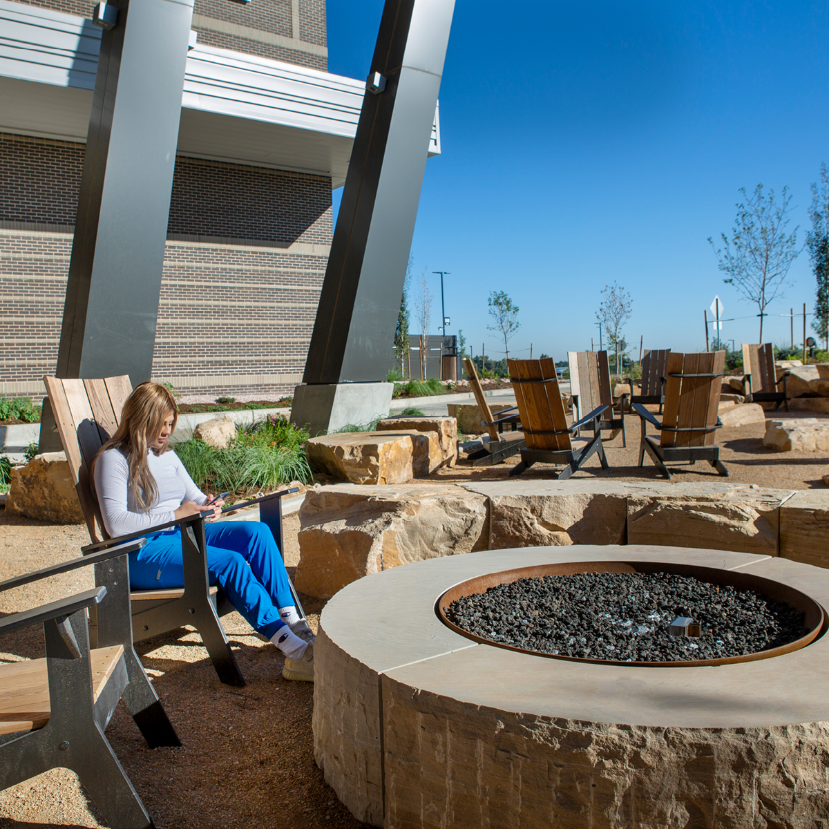 Anova Plank Adirondack Chair, Thermory | PLK60T