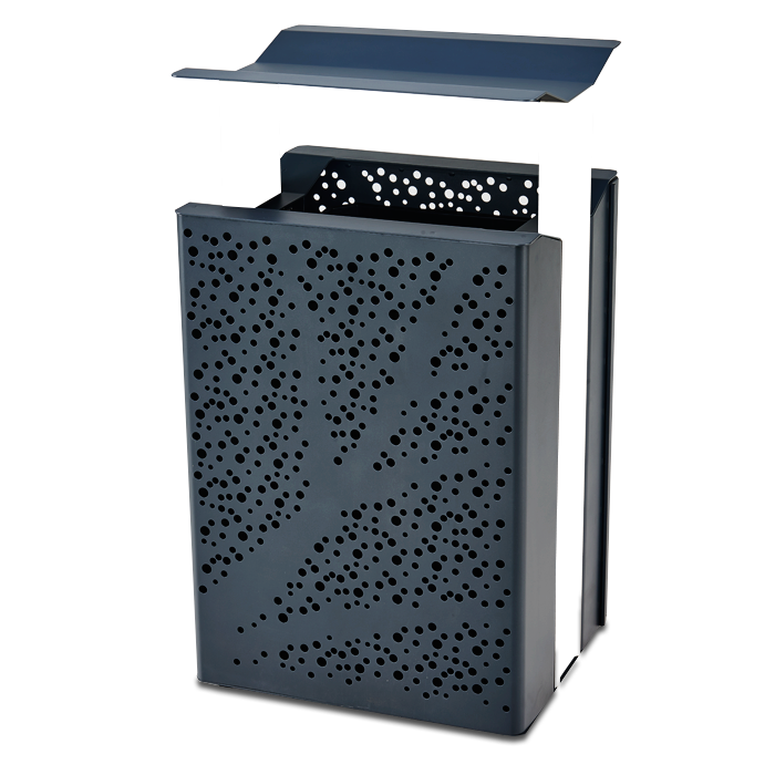 Anova Airi Leaf 45-Gal. Trash Receptacle with Side Door | AE2645CT-LF