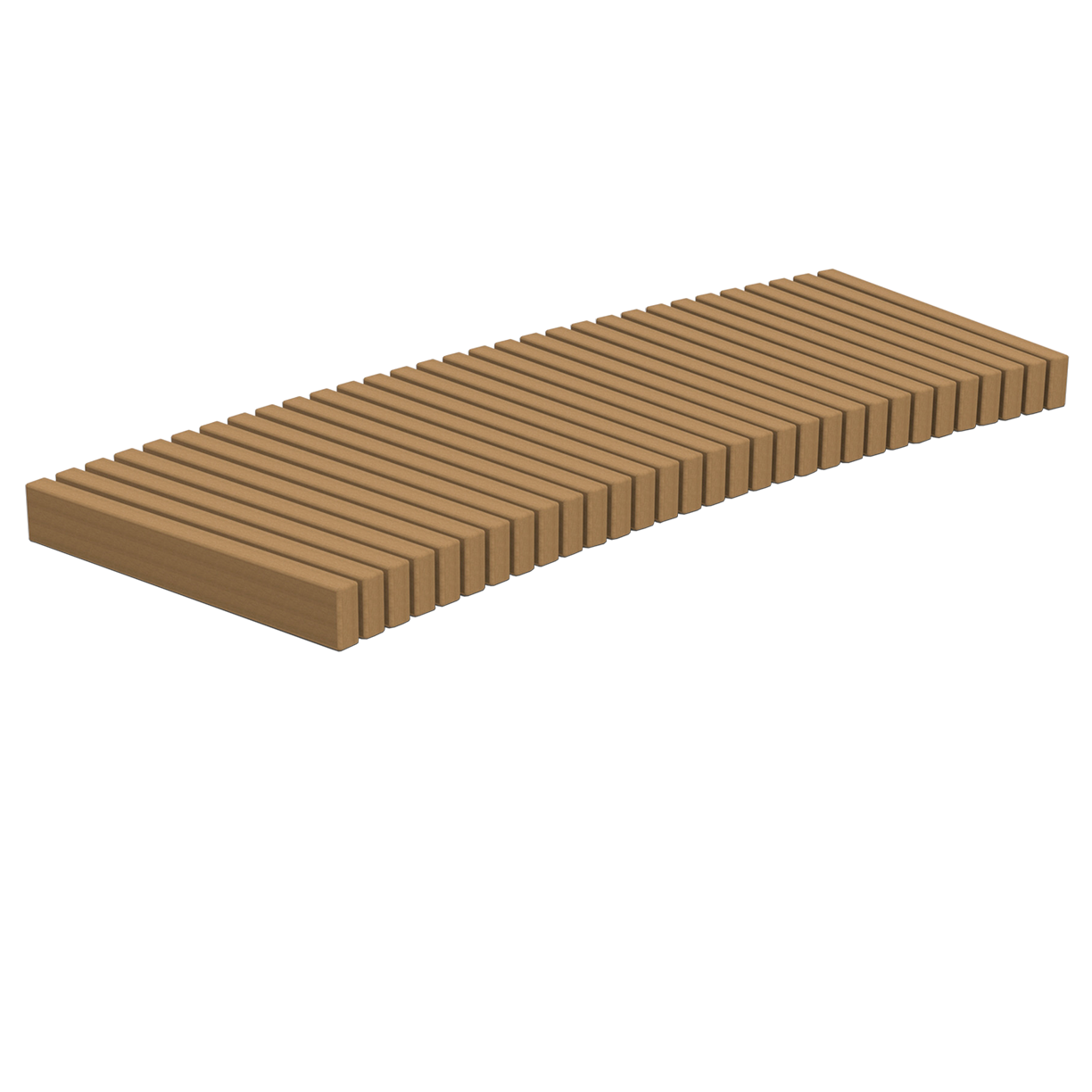 Anova Canyon Edge Recycled Plastic Gabion-Style R18' Curved Bench