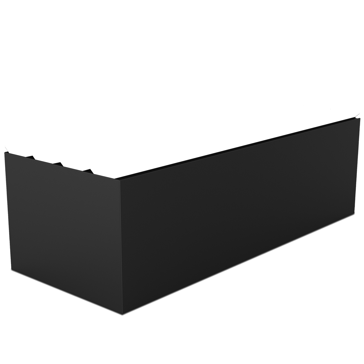 Anova Connect 5' Thermory Flat Bench, Left to Right Seat Planks CON60ET