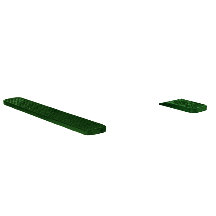 Rectangular Ada Anova 8' Rectangular Perforated Steel ADA table, Portable Frame | D1007