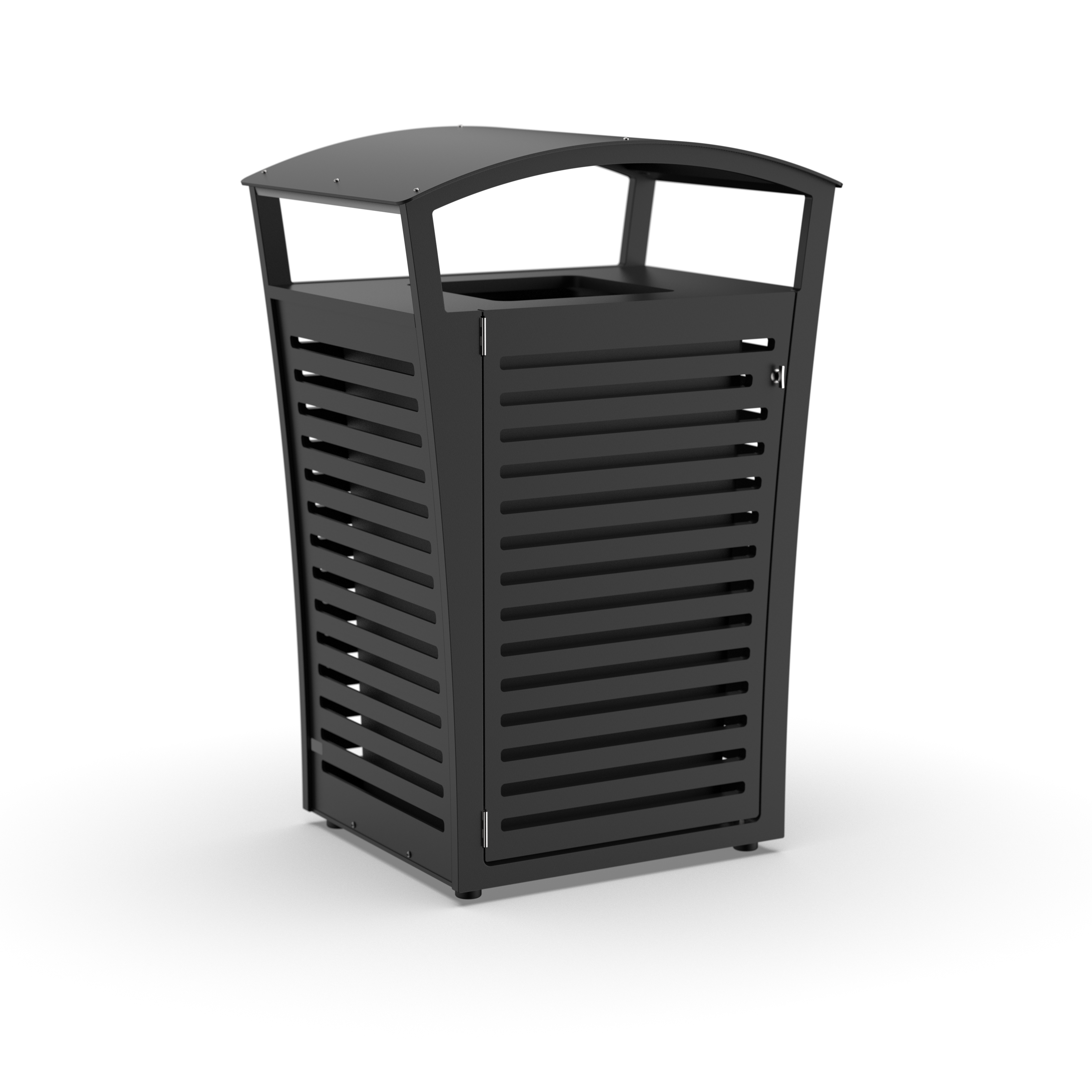 Anova Exposition 33-Gal Plastic Receptacle/Recycler, Side Door